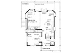 Craftsman House Plan - 88815 - 1st Floor Plan