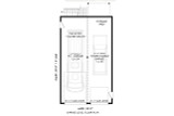 Contemporary House Plan - 88919 - 1st Floor Plan