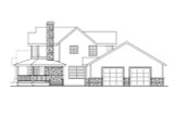 Country House Plan - Hilyard 89018 - Right Exterior