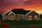 Ranch House Plan - 89104 - Front Exterior