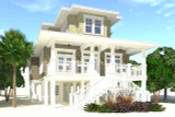 Secondary Image - Cape Cod House Plan - Fenton 89217 - Rear Exterior