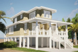 Cape Cod House Plan - Fenton 89217 - Left Exterior