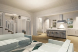 Cape Cod House Plan - Fenton 89217 - Living Room