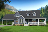 Country House Plan - Peachtree 89202 - Front Exterior
