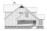 Country House Plan - Peachtree 89202 - Left Exterior