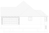 Traditional House Plan - Shelley 89248 - Right Exterior