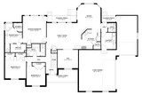 Traditional House Plan - Shelley 89248 - 1st Floor Plan