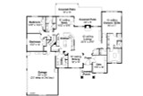 Ranch House Plan - Willamette 89385 - 1st Floor Plan