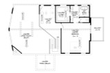 Secondary Image - Craftsman House Plan - Pine Haven Lookout 89388 - 2nd Floor Plan