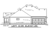 European House Plan - Tucker Terrace 89433 - Left Exterior