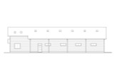 Traditional House Plan - RV Garage 89434 - Rear Exterior
