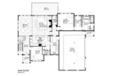 European House Plan - Collins 89428 - 1st Floor Plan