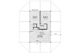 Modern House Plan - Glassing 89517 - 1st Floor Plan