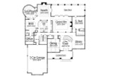 Lodge Style House Plan - 89568 - 1st Floor Plan