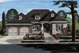European House Plan - Carmelite 89574 - Front Exterior