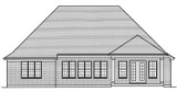 European House Plan - Carmelite 89574 - Rear Exterior