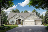 Traditional House Plan - 89615 - Front Exterior