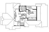 Secondary Image - Cottage House Plan - Seahaven 89660 - 2nd Floor Plan