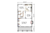 Bungalow House Plan - 89922 - 1st Floor Plan