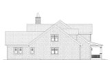 Cape Cod House Plan - Pinecrest 90051 - Left Exterior