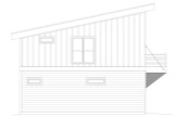 Contemporary House Plan - Birchwood 90099 - Left Exterior