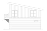 Contemporary House Plan - Birchwood 90099 - Right Exterior