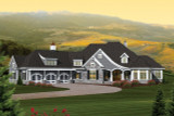 Ranch House Plan - 90133 - Front Exterior