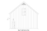 Country House Plan - Grande Pines 90235 - Right Exterior