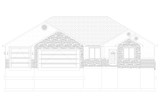 Traditional House Plan - Benbow 90258 - Front Exterior