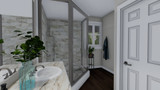 Traditional House Plan - Benbow 90258 - Master Bathroom