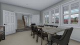 Craftsman House Plan - Campbell 90261 - Den