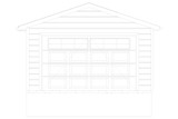 Traditional House Plan - 90359 - Front Exterior
