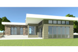 Secondary Image - Modern House Plan - Searcy 90447 - Rear Exterior