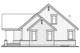 Country House Plan - Suncrest 90492 - Right Exterior