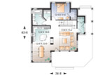 Country House Plan - Suncrest 90492 - 1st Floor Plan