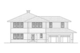 Prairie House Plan - Lake Drive 90497 - Front Exterior