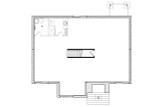 Modern House Plan - Scandia 90586 - Basement Floor Plan