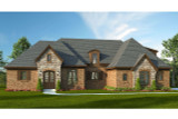 European House Plan - 90618 - Front Exterior