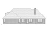 European House Plan - 90618 - Rear Exterior