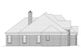 European House Plan - 90618 - Left Exterior