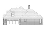 European House Plan - 90618 - Right Exterior