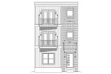 Modern House Plan - Shephard Deluxe 90734 - Front Exterior