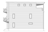 Modern House Plan - Shephard Deluxe 90734 - Right Exterior