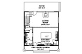 Cottage House Plan - 90870 - 1st Floor Plan