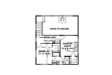 Secondary Image - Cottage House Plan - 90870 - 2nd Floor Plan