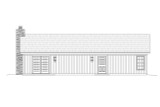 Secondary Image - Country House Plan - 90877 - Rear Exterior