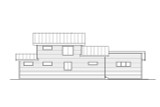 Contemporary House Plan - Pinehurst 90934 - Left Exterior