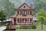 Craftsman House Plan - 90972 - Front Exterior