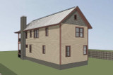 Craftsman House Plan - 90972 - Rear Exterior