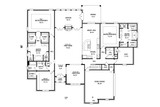 Classic House Plan - 91258 - 1st Floor Plan